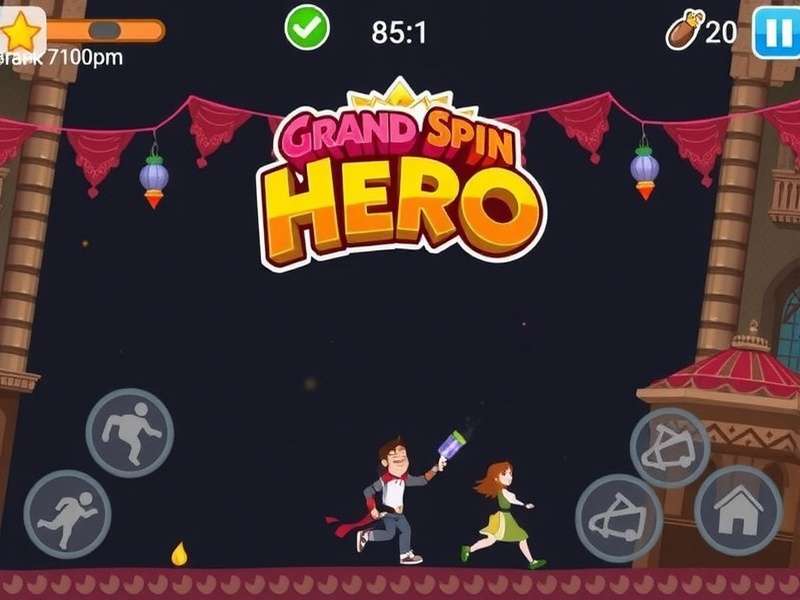 Grand Spin Hero Gameplay Screenshot